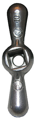 Metal Outside Faucet/Hose Bibb, Tee Handle, Square Broach (Pack of 6)