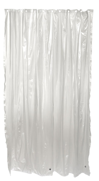Zenna Home H29KK 70 X 72 Clear Heavy Duty Vinyl Shower Liner