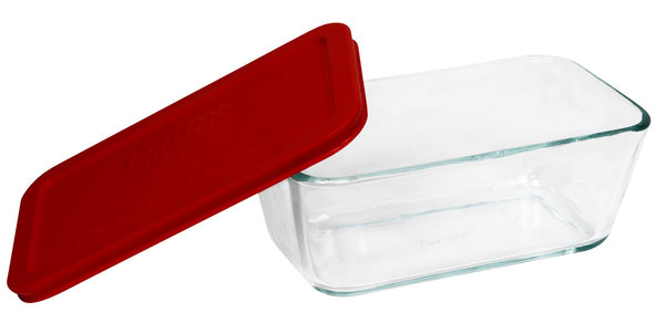 Pyrex 1070804 - Recipiente para almacenar vasos de 4,45" con tapa (paquete de 4)