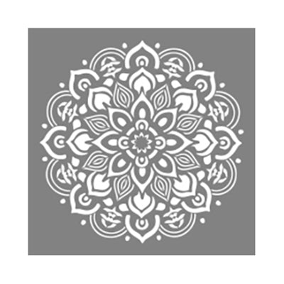 Plantilla de mandala de decoración americana, 12 x 12 pulgadas (paquete de 3)