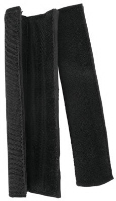 Funda de muserola para cabestro de vaca de cuerda de polipropileno, neopreno negro, 8 pulgadas, paquete de 2.