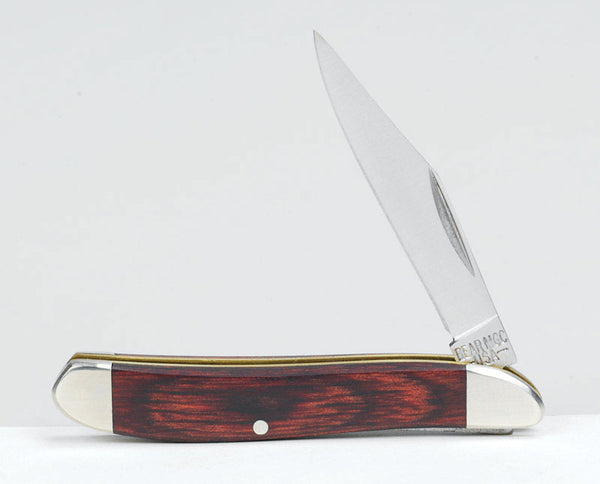 Bear & Son Cutlery Peanut Brown 440 Stainless Steel 4-7/8 in. Pocket Knife