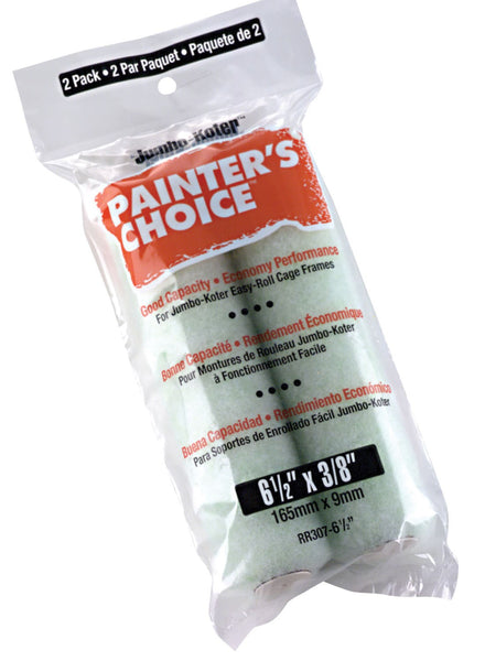 Wooster Rr307-6 1/2 6-1/2 Painter'S Choice Paint Roller 2 Count