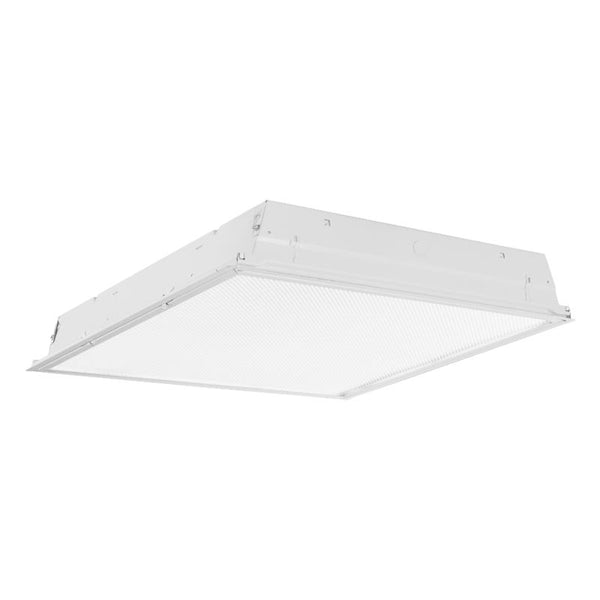 Luminaria Troffer de 30 W de la serie GRLED de Metalux, 3,25 pulg. de alto x 24 pulg. de ancho x 24 pulg. de largo