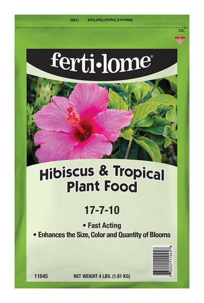 Fertilizante para plantas tropicales y de hibiscus Ferti-lome 17-7-10 en gránulos, 3,25 lb