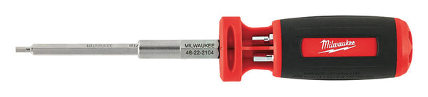 Milwaukee - Destornillador hexagonal de 10 piezas, 10 en 1, 6,0 in, acero cromado