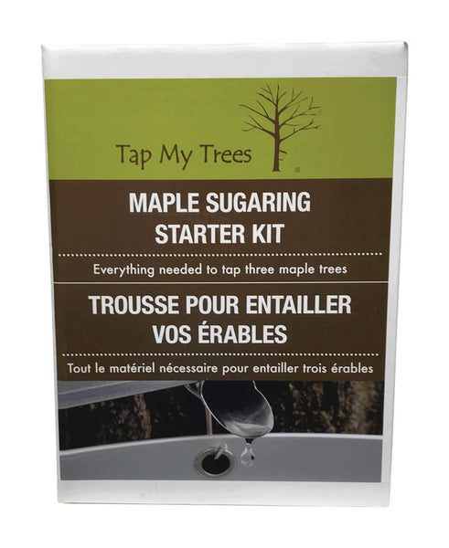 Tap My Trees Maple Sugaring Metal Bucket Starter Kit
