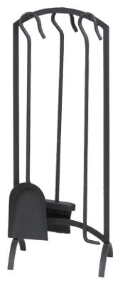 Arch Top Fireplace Tools, 4-Pc. Set