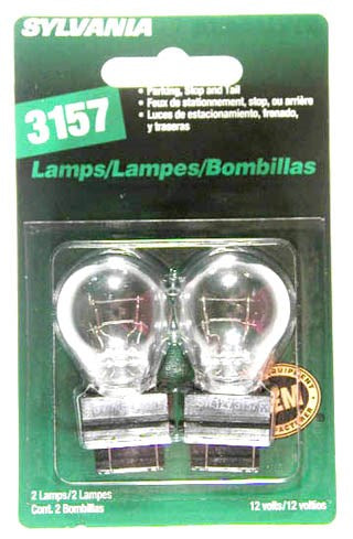 Sylvania Syl3157.Bp2 3157 Park, Stop & Tail Lamps 2 Count