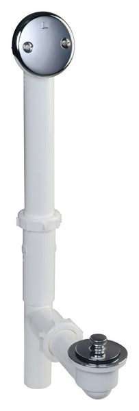 Keeney 1-1/2 in. Dia. Chrome Plastic Bath Drain