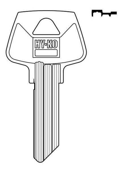 Hy-Ko Home House/Office Key Blank S32 Single sided For Sargent Key Locks (Pack of 10)