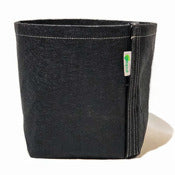 Trasplantadora de geopot con velcro de 7 galones de color negro Geopot Gpot7-Vel