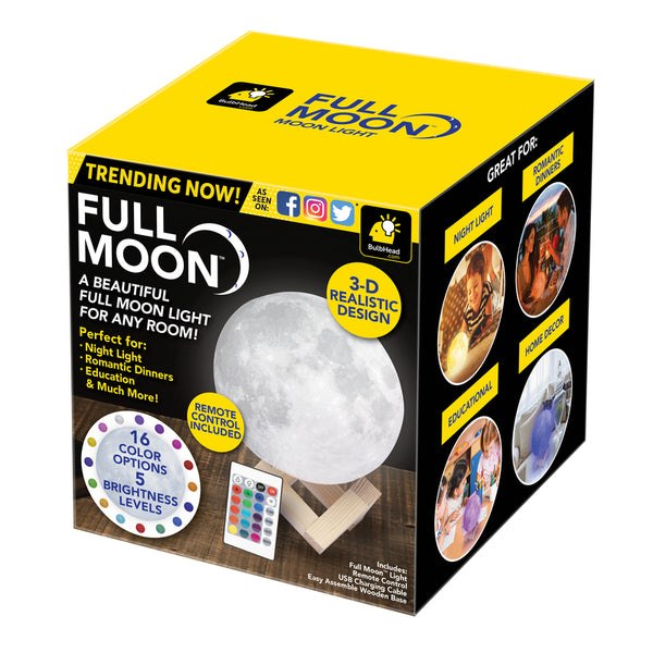 Bulbhead Full Moon Lamp Light 1 pc.