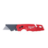 Navaja multiusos plegable Milwaukee Fastback de 7-1/4 in, de color rojo, 1 pieza