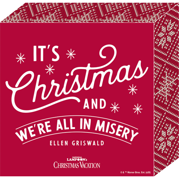 Open Road Brands National Lampoons Indoor Christmas Decor (Pack of 4)