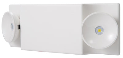 Luz LED de emergencia, doble cabezal