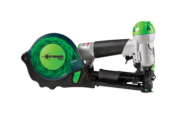 National Nail Stinger 3/8 in. Cap Stapler Black/Gray/Green