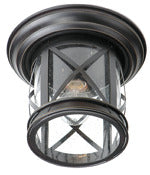 Bel Air Lighting CB-5128-ROB 11 Rubbed Oil Bronze Coastal Flushmount Fixture