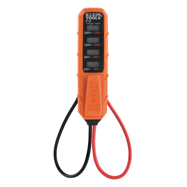 Comprobador de voltaje LED analógico de Klein Tools