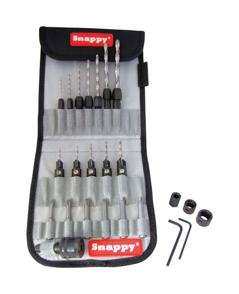 Kit de brocas de acero Make it Snappy de 1/4 pulg., 25 piezas