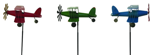 Infinity Assorted Iron 72.05 in. H Outdoor Spinner (Pack of 6)
