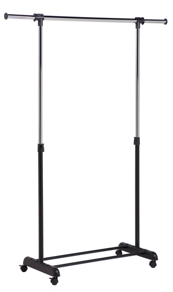 Honey Can Do GAR-01124 Black Extendable Garment Rack