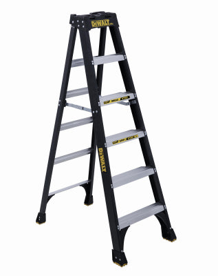 Escalera de fibra de vidrio, tipo IA, 6 pies.