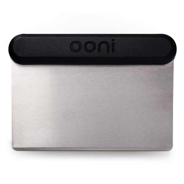 Raspador de masa de pizza de acero inoxidable y nailon negro Ooni