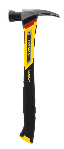 Stanley FatMax 14 oz. Nailing Hammer Forged Steel Head Steel Handle 14-1/4 in. L