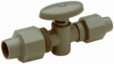 QickTite Straight Stop Compression Valve, 1/2 x 3/8-In. Copper Tube Size