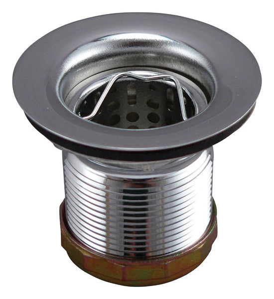 Colador para fregadero de barra de 2" de acero inoxidable