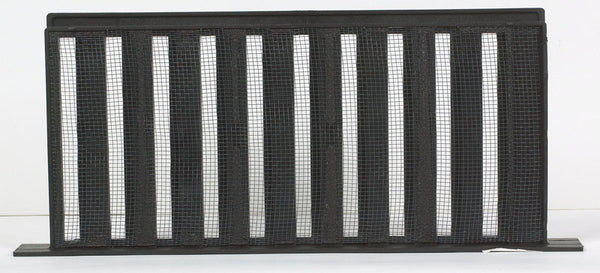 Deslizador de ventilación para base de ventilación de 18,3" de largo x 7,8" de ancho x 1,8" de alto x 18,3" de largo 45 pulgadas cuadradas de área libre neta de plástico