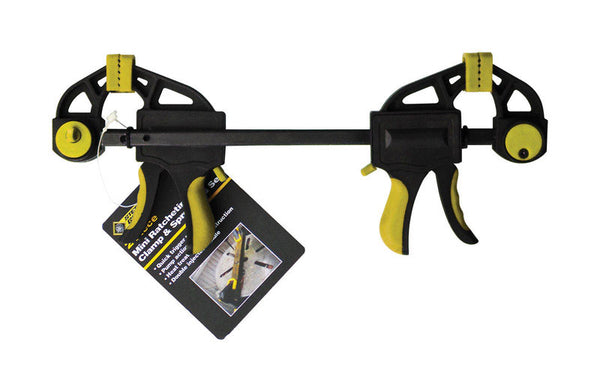 Steel Grip 6 in. x 1-1/2 in. D Mini Ratcheting Bar Clamp Set 40 lb.