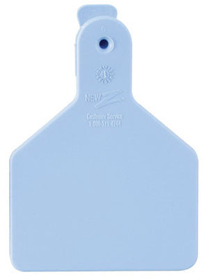 Etiqueta para ternero, azul, 2-3/8 x 3-1/4 pulgadas, paquete de 25.