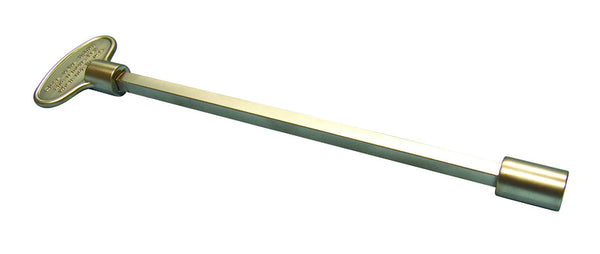 Blue Flame Silver Satin Chrome Zinc Gas Valve Key