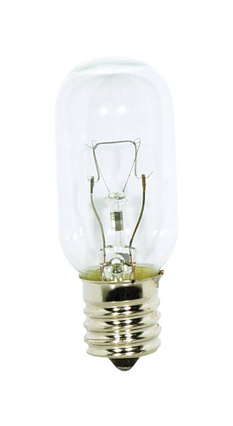 Satco 40 W T8 Tubular Incandescent Bulb E17 (Intermediate) Soft White (Pack of 10)
