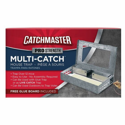 Trampa para ratones Pro Series Multi-Catch, para pegar o atrapar y soltar