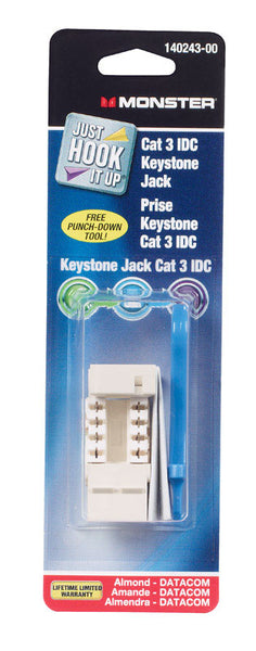 Adaptador Monster Cable Just Hook It Up, paquete de 1