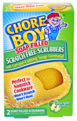 2-Pack Non-Metallic Soap Pads