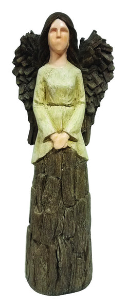 Infinity Cement Brown 17.32 in. Angel Statue (Pack of 4)