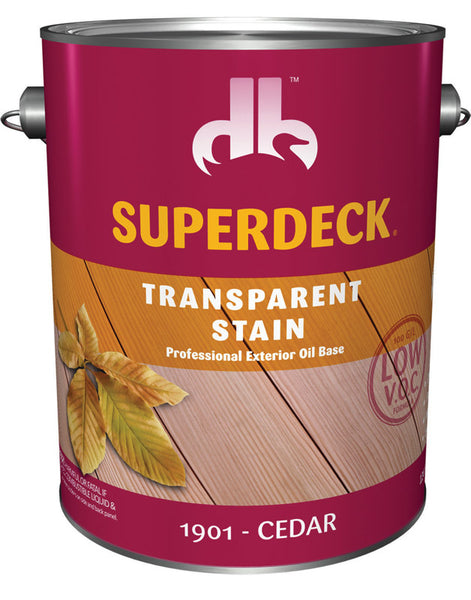 Tinte y sellador transparente Superdeck con fórmula COV