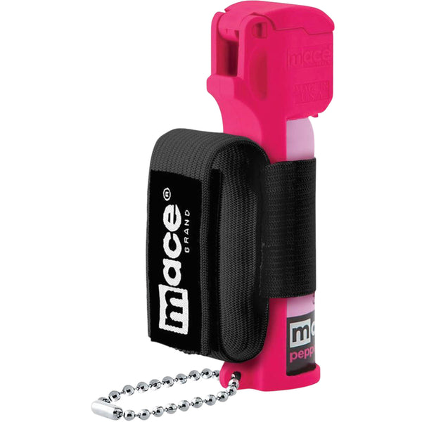 Spray de pimienta de aluminio y plástico color rosa Mace Sport