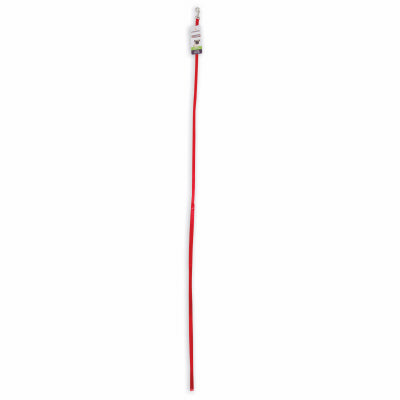 Correa para perros, roja, 3/8 pulg. x 6 pies (paquete de 3)