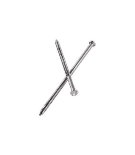 Simpson Strong-Tie 10D 3 in. Deck Coated Stainless Steel Nail Ring Shank Round 1 lb.