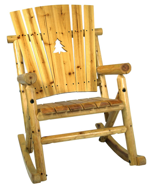 Char-log A Product of Leigh Country TX95104 32" X 32" X 45" Aspen™ Series Single Rocker