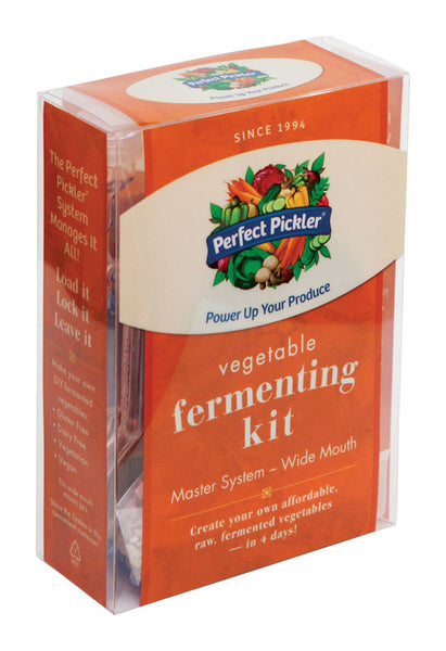 Kit de fermentación de verduras de boca ancha Perfect Pickler (paquete de 12)