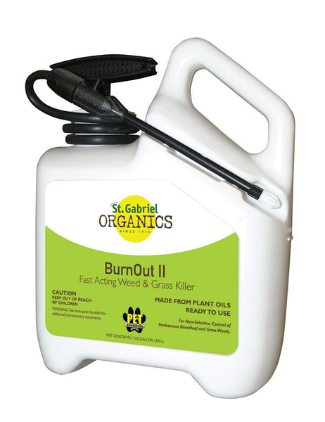 Burnout II, herbicida y eliminador de malezas listo para usar, 1 galón