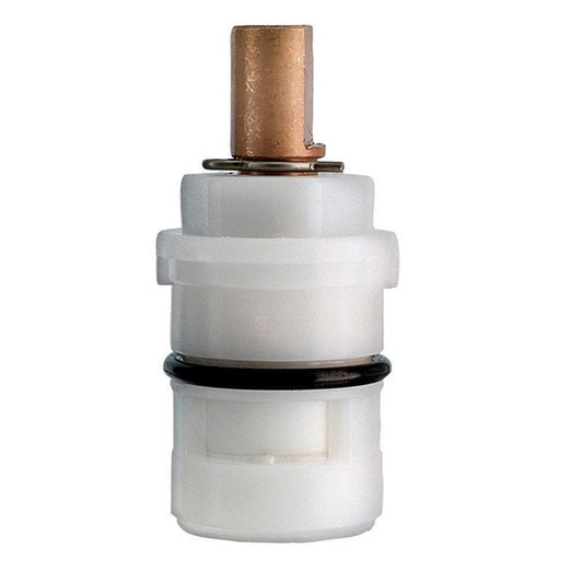 Danco White Brass/Plastic 3S-11H Hot Faucet Stem 4-1/8 L x 4-1/8 H x 1-1/8 W in. for Glacier Bay