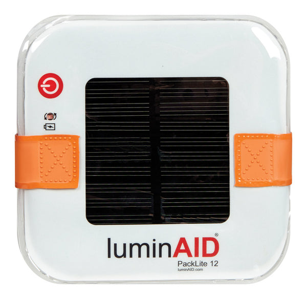 LuminAID PackLite 12 45 lumens White Solar Inflatable Lantern