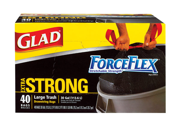 Bolsa de basura para exteriores Glad Force-Flex